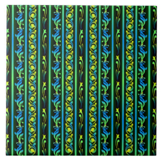 Traditional Sri Lanka Liyawel (leaves pattern) Tile