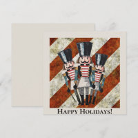 Traditional Striped Nutcracker Soldiers