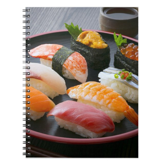 Traditional Sushi Art Notebook – SUSHIMI Collectio (Front)
