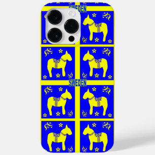 traditional Swedish colours symbols of Sweden Case-Mate iPhone 14 Pro Max Case
