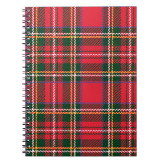 Traditional Tartan Plaid Seamless Wallpaper Notebook