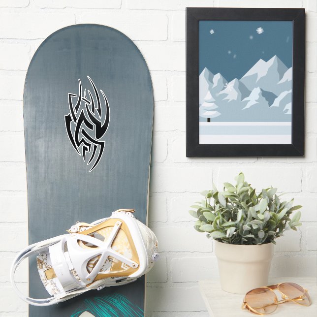 Traditional Tattoo Art Inspired Design (Snowboard)