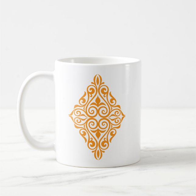 Traditional Tattoo Art Inspired Design Coffee Mug (Left)