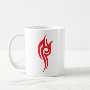 Traditional Tattoo Art Inspired Design Coffee Mug