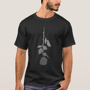 Traditional Tattoo Elegant Rose Flower Men, Women, T-Shirt