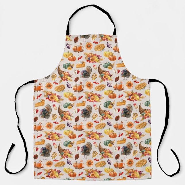 Traditional Thanksgiving Apron (Front)