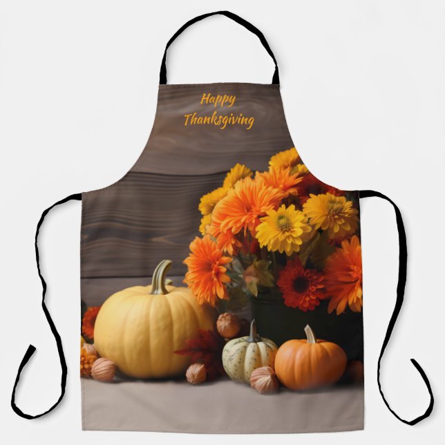 Traditional Thanksgiving Apron (Front)
