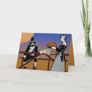 Traditional Thanksgiving Holiday Card