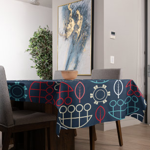 Traditional Tribal Pattern Art Tablecloth
