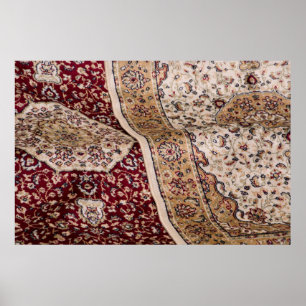 Traditional Turkish Carpets Poster