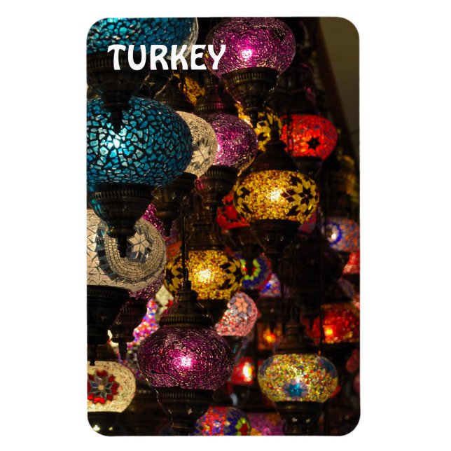 Traditional Turkish lamps Magnet (Vertical)