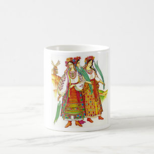 Traditional Ukrainian Dress from Kyivschyna Mug