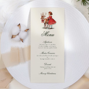 Traditional Vintage Christmas  Menu