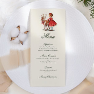 Traditional Vintage Christmas  Menu