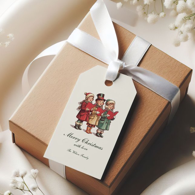 Traditional Vintage Christmas Whimsical Gift Tags (Creator Uploaded)