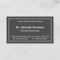 Traditional, Vintage Style Medical Specialist