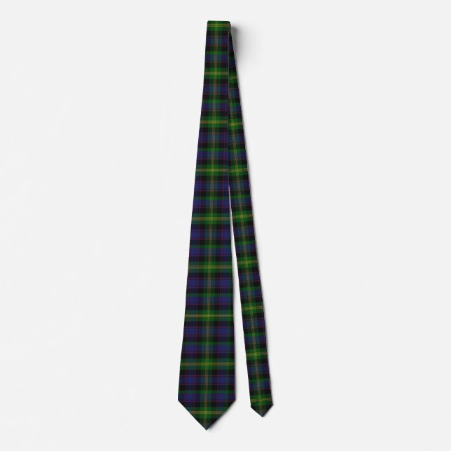 Traditional Watson Dress Tartan Plaid Tie (Front)
