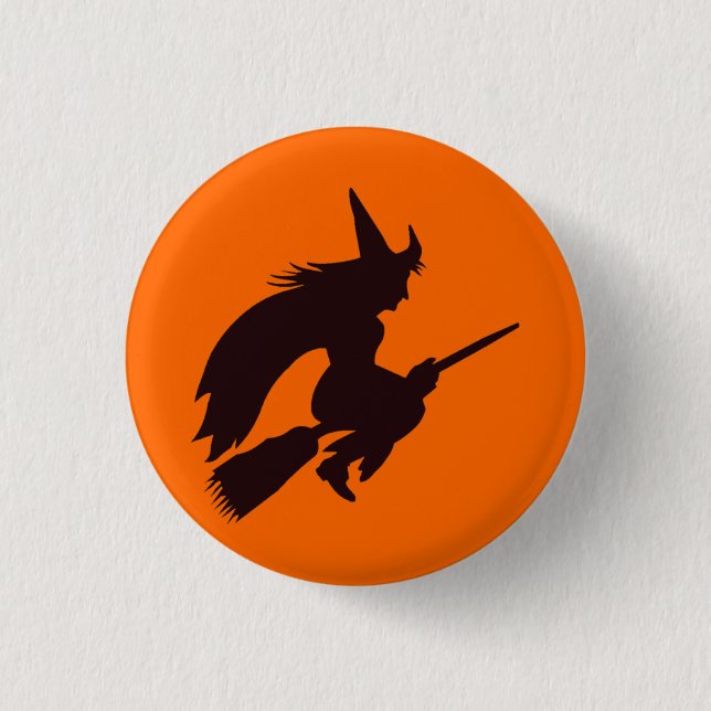 Traditional Witch Button (Front)