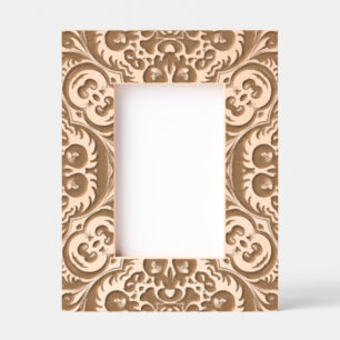 Traditional Wood carving pattern  Etched Frames