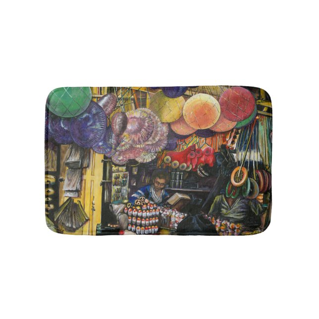 Traditions of Ancient Commerce, Jerusalem Bath Mat (Front)