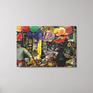 Traditions of Ancient Commerce, Jerusalem Canvas Print