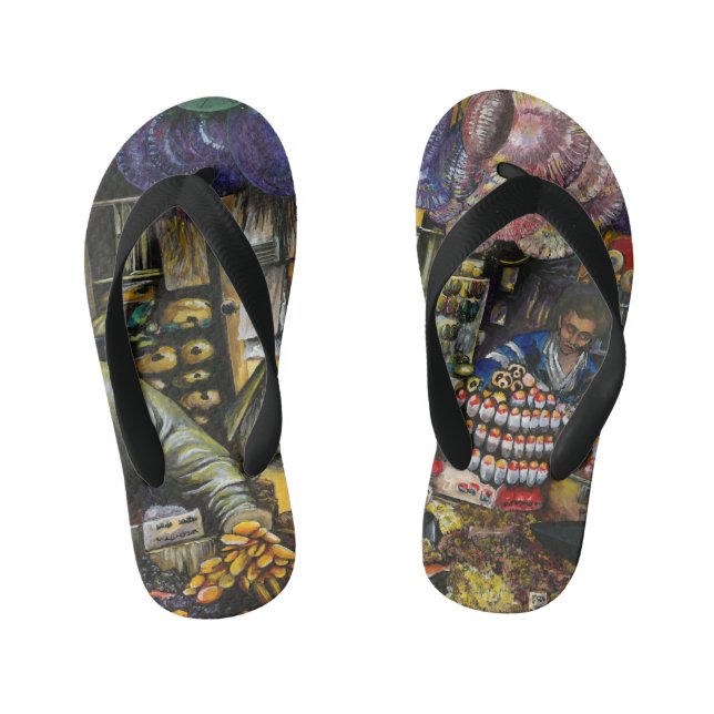 Traditions of Ancient Commerce, Jerusalem Kid's Jandals (Footbed)