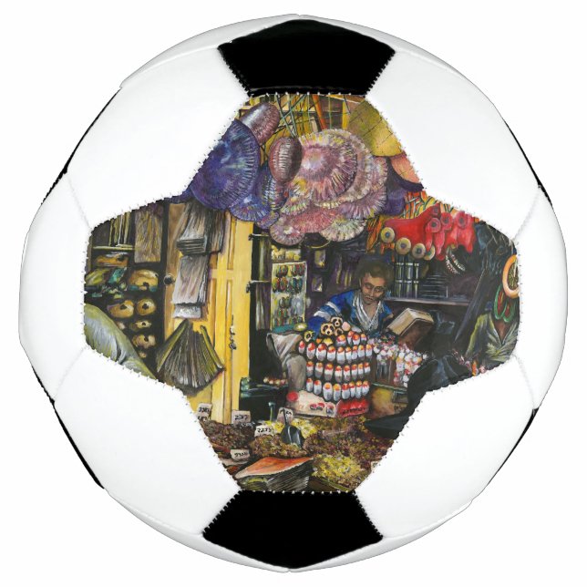 Traditions of Ancient Commerce, Jerusalem Soccer Ball (Front)
