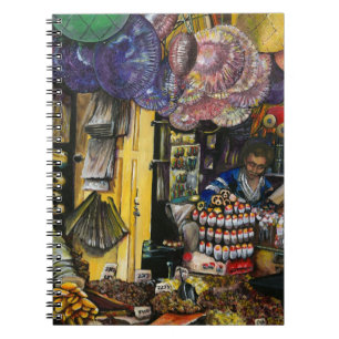 Traditions of Ancient Commerce, Jerusalem Spiral Notebook