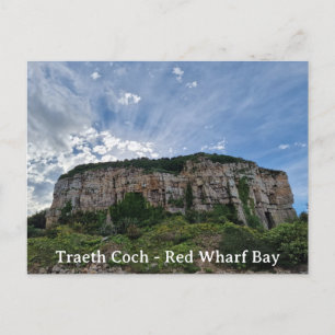 Traeth Coch - Red Wharf Bay Postcard