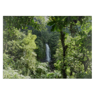 Trafalgar Falls Tropical Rainforest Photography Cutting Board