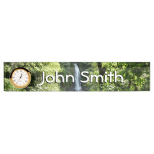 Trafalgar Falls Tropical Rainforest Photography Nameplate