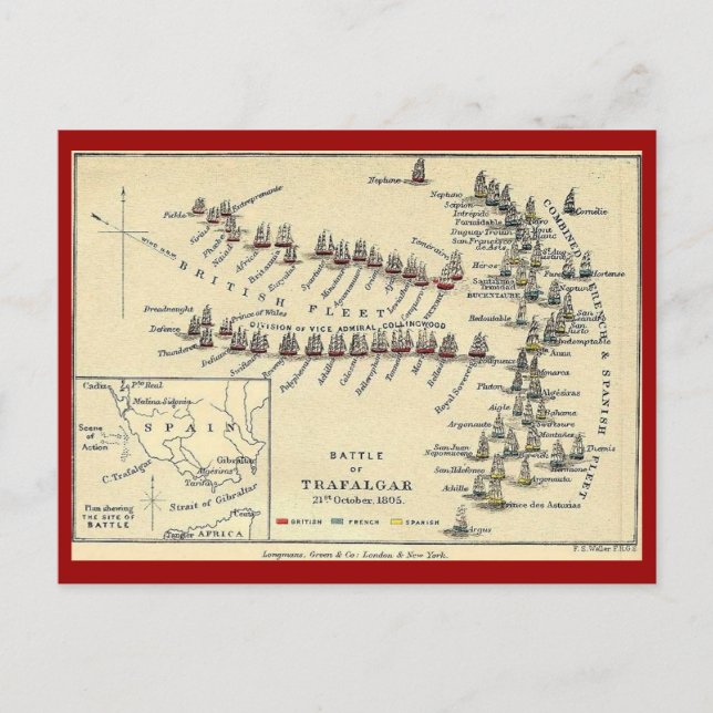 Trafalgar Postcard (Front)