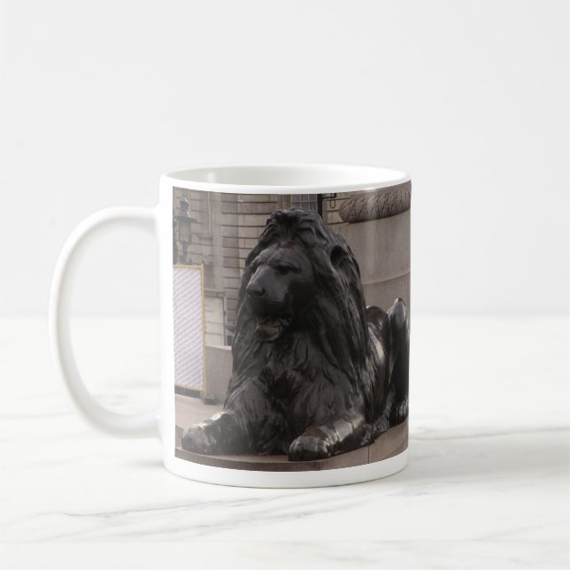Trafalgar Square Lion Coffee Mug (Left)