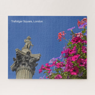 Trafalgar Square Nelson's Column, London UK Jigsaw Puzzle