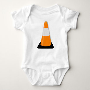 Traffic Cone Baby Bodysuit