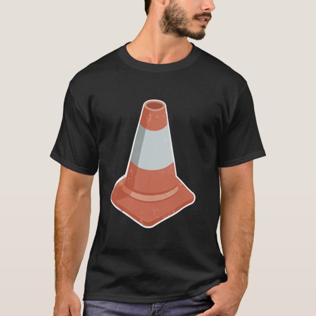 Traffic Cone Darts Audience T-Shirt (Front)