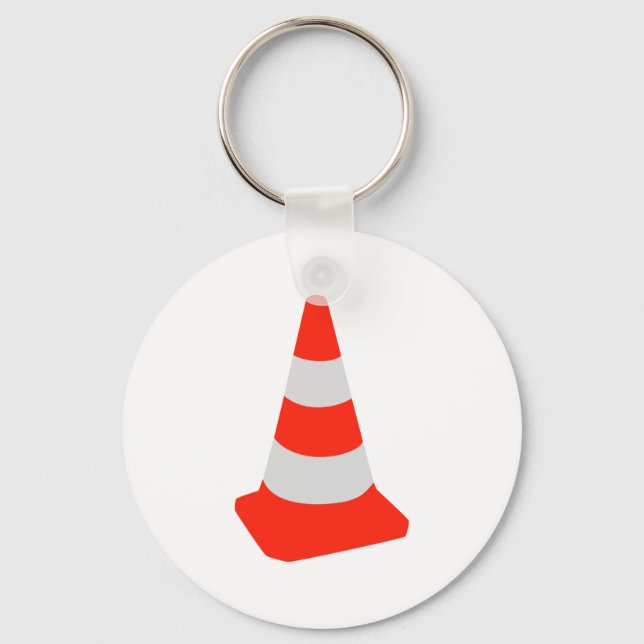 Traffic cone key ring (Front)