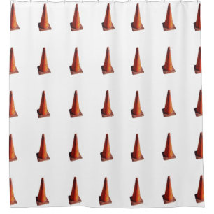 Traffic Cones Shower Curtain