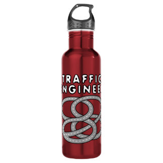 Traffic Engineer Highway Interchange 710 Ml Water Bottle