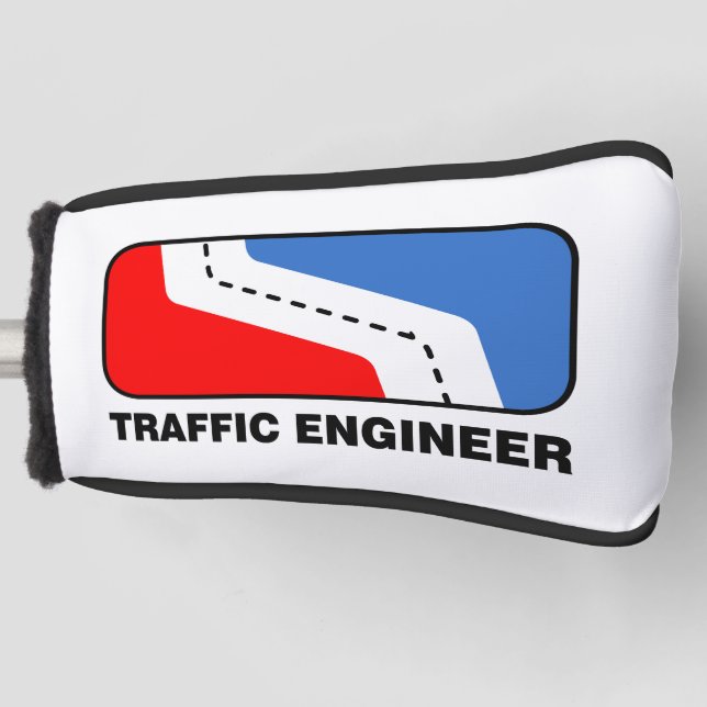 Traffic Engineer League Golf Head Cover (Front)
