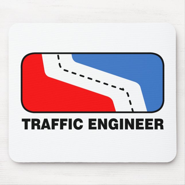 Traffic Engineer League Mouse Pad (Front)