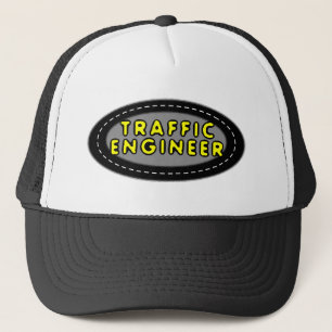 Traffic Engineer Oval Trucker Hat