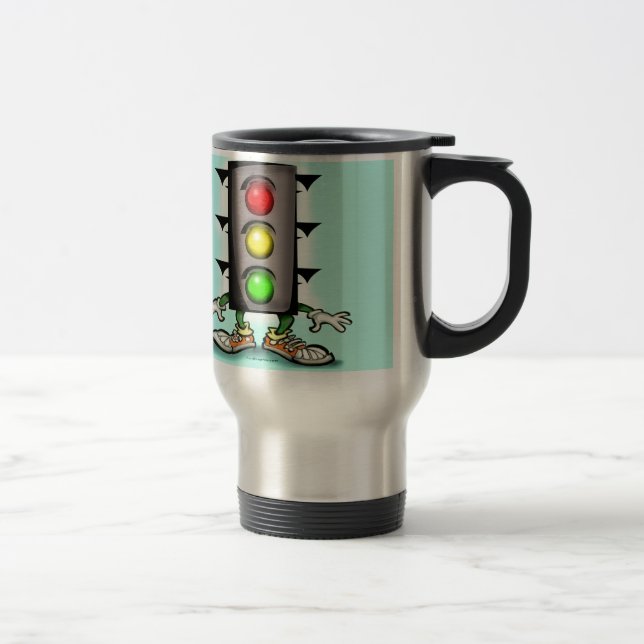 Traffic Fun Travel Mug (Right)