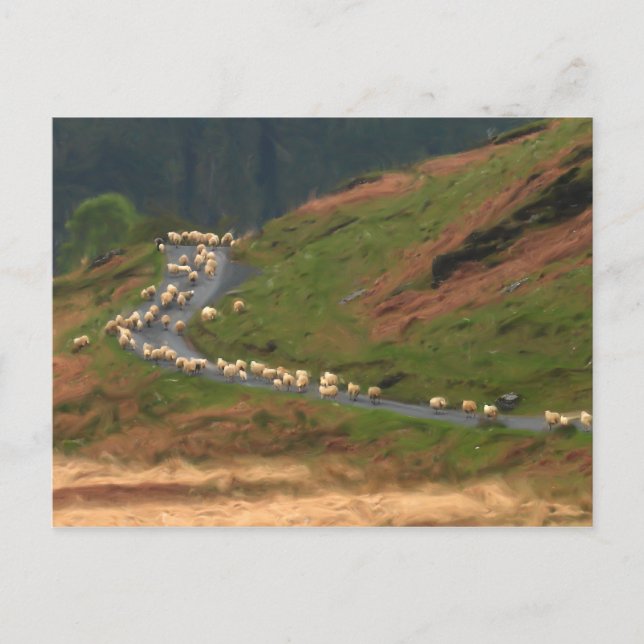 Traffic Jam Postcard (Front)