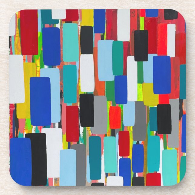 Traffic Jam Set of 6 Coasters (Front)