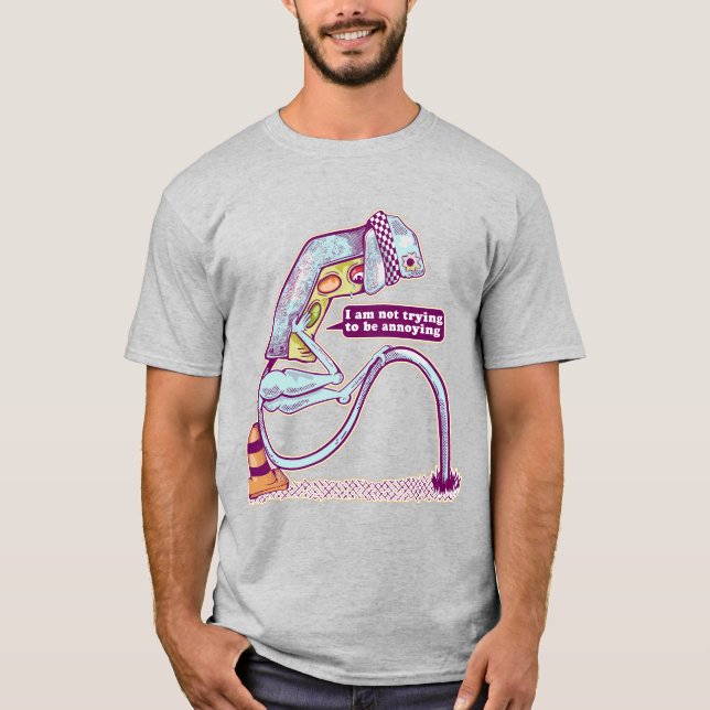 Traffic light looking sad T-Shirt (Front)
