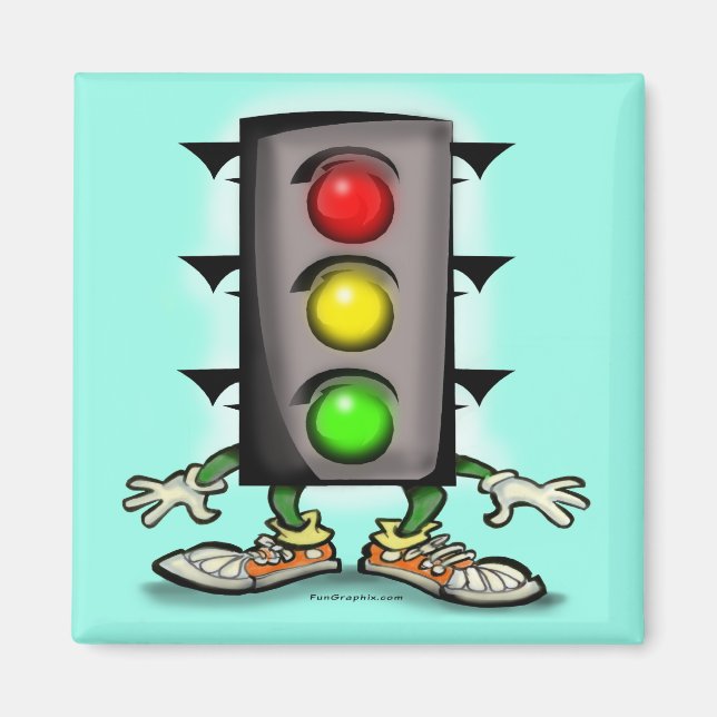 Traffic Light Magnet (Front)