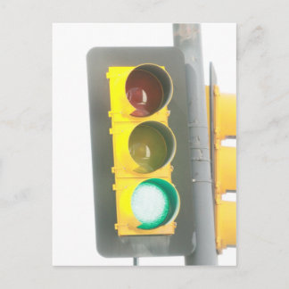 Traffic Light Postcard