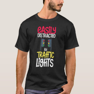 Traffic Light Sign Green Yellow Red Stop Stoplight T-Shirt