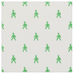 Traffic Lights Man Fabric